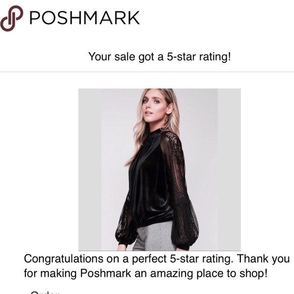 LAST1️⃣//BEAUTIFUL BLACK VELVET LACE TOP - Picture 2 of 4